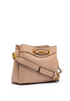 Guess Emera Girlfriend Mini Crossbody Bag, Light Beige