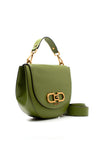 Guess Fleet Flap Over Saddle Bag, Bottle Green