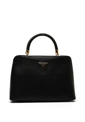 Guess Gizele Saffiano Grab Bag, Black