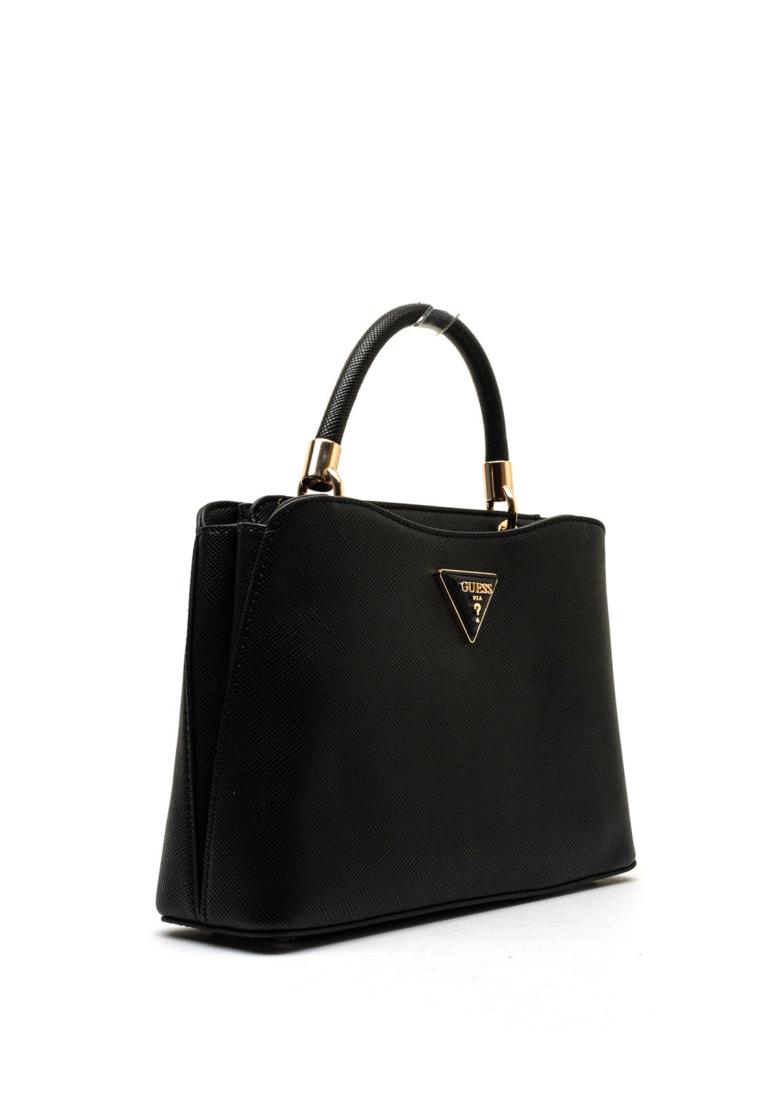 Guess Gizele Saffiano Grab Bag, Black