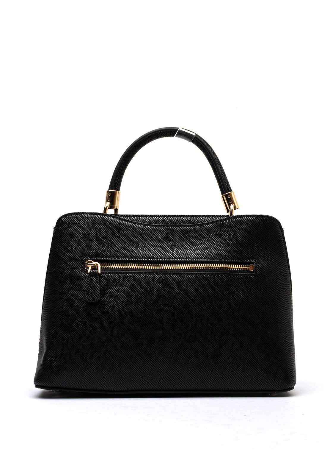 Guess Gizele Saffiano Grab Bag, Black