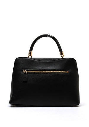 Guess Gizele Saffiano Grab Bag, Black