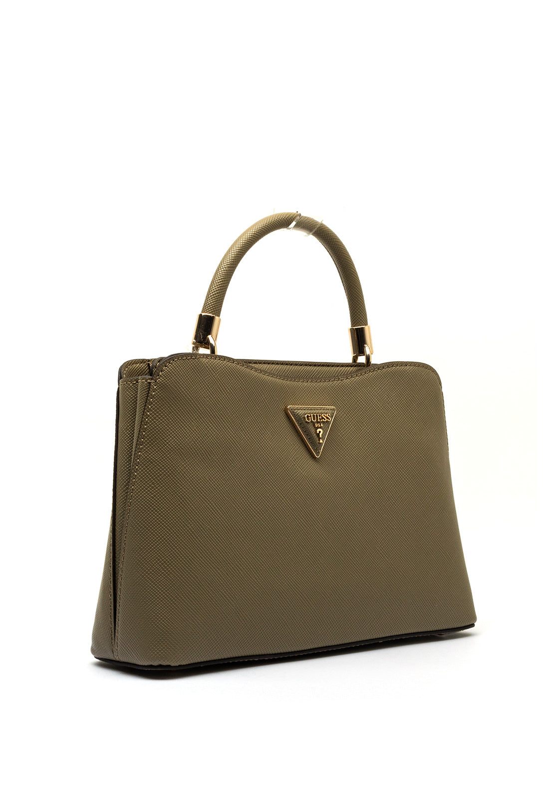 Guess Gizele Small Satchel Bag, Sage