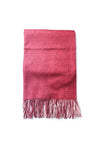 Guess Ombre Logo Scarf, Burgundy