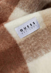 Guess Wool Blend Scarf, Brown