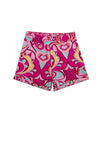 Guess Older Girl Print Active Shorts, Pink