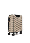 Guess Beyza 4G Logo 21.5” 8-Wheeler Spin Suitcase, Black