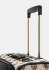 Guess Beyza 4G Logo 21.5” 8-Wheeler Spin Suitcase, Black
