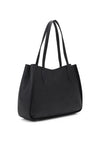 Guess Keandra 4G Peony Printed Medium Grab Bag, Black