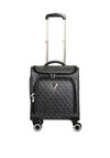 Guess Divvy Wheeled Under Seat Suitcase, Black