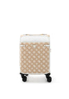 Guess Beyza 4G Logo 21.5” 8-Wheeler Cabin Spin Suitcase, White
