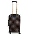 Guess Wilder Travel 22” 4G Peony Logo Spinner Suitcase, Brown