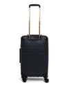 Guess Wilder Travel 22” 4G Peony Logo Spinner Suitcase, Charcoal