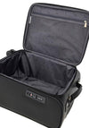 Guess Norom Pebbled 18” 8-Wheeler Spin Cabin Suitcase, Black