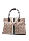 Guess Wilder Travel Large Shopper Tote Bag, Espresso