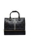 Guess Kallisto 4G Logo Zip Bottom Shopper Tote, Coal