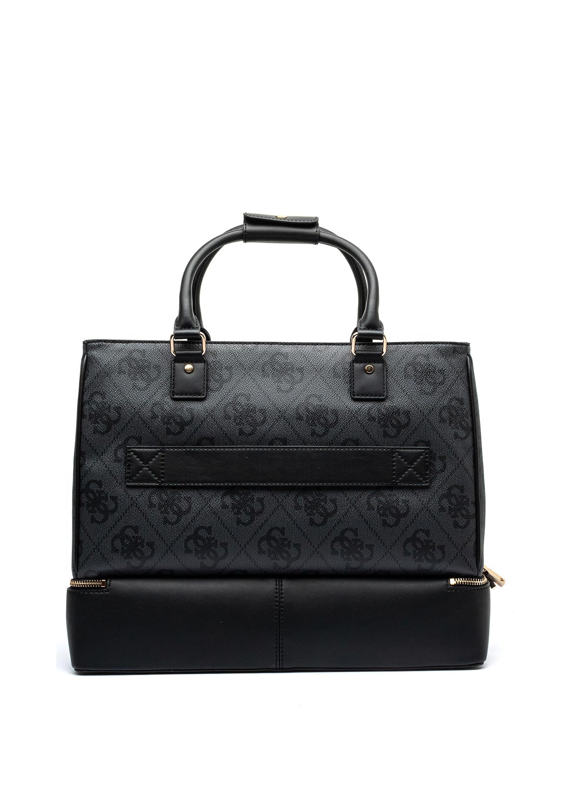 Guess Kallisto 4G Logo Zip Bottom Shopper Tote, Coal