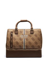 Guess Kallisto 4G Logo Zip Bottom Shopper Tote, Latte