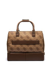 Guess Kallisto 4G Logo Zip Bottom Shopper Tote, Latte