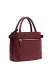 Guess Paisleigh Quilted Mini Handbag, Wine