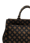 Guess Nelka 4G Peony Front Stripe Grab Bag, Mocha