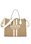 Guess Silvana Logo Tote Bag, Light Brown