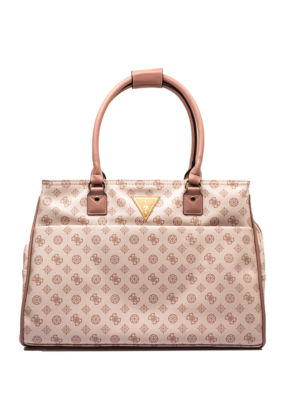 Guess Wilder 4g Logo Large Travel Bag, Light Nude