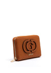 Guess Calebra Logo Script Medium Wallet, Warm Tan