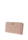 Guess Eco Mai Quilted Wallet, Rosewood