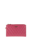 Guess Yarmilla Logo Printed Wallet, Mulberry