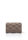 Guess Tamsin SLG Quilted Wallet, Dark Taupe