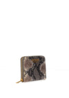 Guess Faux Snakeskin Small Zip Purse, Natural Multi