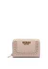 Guess Tatum Threaded Medium Wallet, Cream
