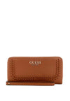 Guess Tatum Threaded Large Wallet, Tan