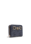 Guess Janie Logo SLG Zip Around Wallet, Grey