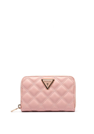 Guess Giully Quilted Wallet, Peony