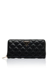 Guess Giully II SLG Quilted Large Wallet, Black