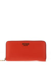 Guess Laurel Large Zip Around Wallet, Orange