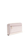 Guess Janie SLG Large Zip Around Wallet, Off white