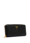 Guess Laryn Large Zip Around Wallet, Black