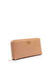 Guess Amorette SLG Large Zip Around Wallet, Beige