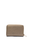 Guess Meridian Large Zip Around Wallet, Pewter
