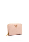 Guess Jena 4G Peony Embossed Wallet, Pale Pink Logo
