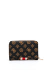 Guess Nelka 4G Peony Wallet, Mocha