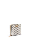 Guess Emilee 4G Logo Small Wallet, Stone