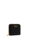 Guess Quilted Giully Small Wallet, Black