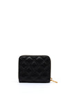 Guess Quilted Giully Small Wallet, Black