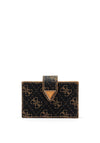Guess 4g Card Wallet, Brown Multi