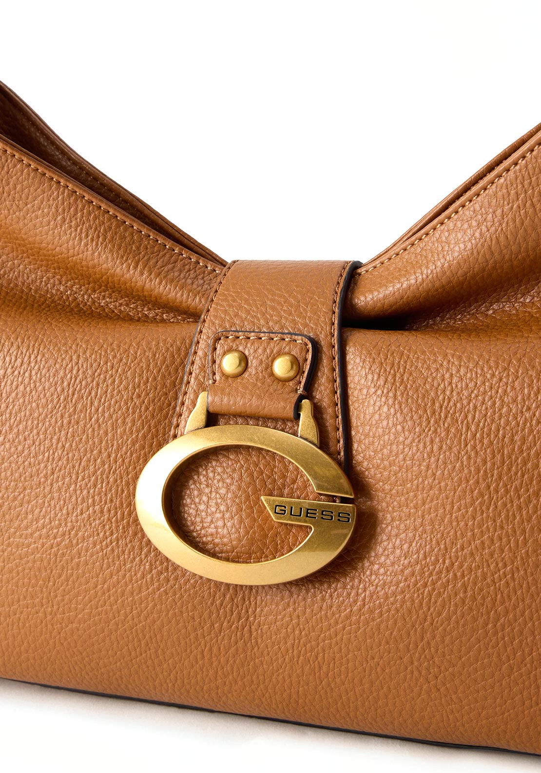 Guess Camden Medium Shoulder Bag, Tan