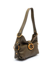 Guess Camden Mini Shoulder Bag, Olive Green